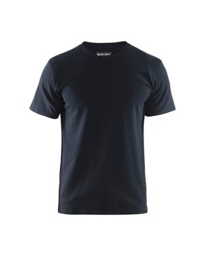T-shirt slim fit Donker marineblauw