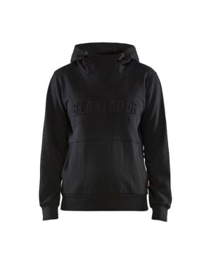 Dames hoodie 3D Zwart