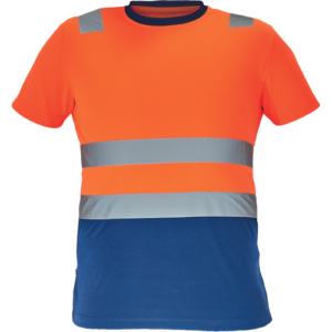 Monzon Hi Vis T-shirt Oranje/Marine
