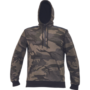 Crambe Sweater Donderbruin/Camouflage