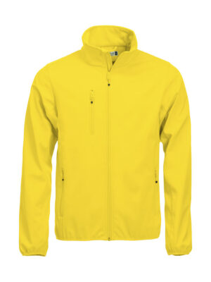 Basic Softshell Jacket lemon