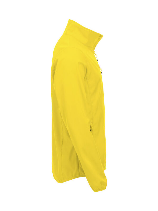Basic Softshell Jacket lemon