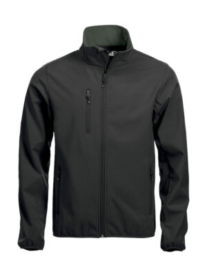 Basic Softshell Jacket zwart