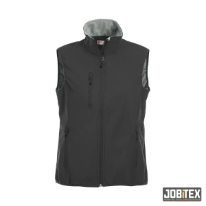 Basic Softshell Vest Ladies zwart