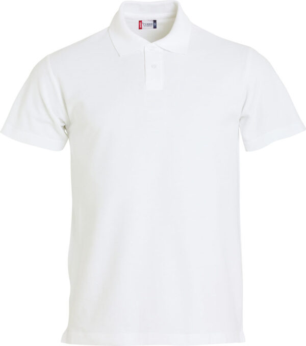 Basic Polo S/S Junior Wit