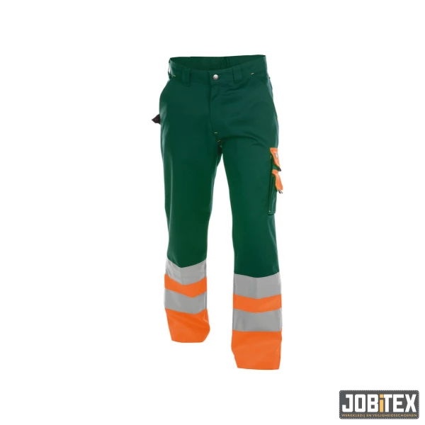 OMAHA High-Vis Werkbroek Groen/Oranje