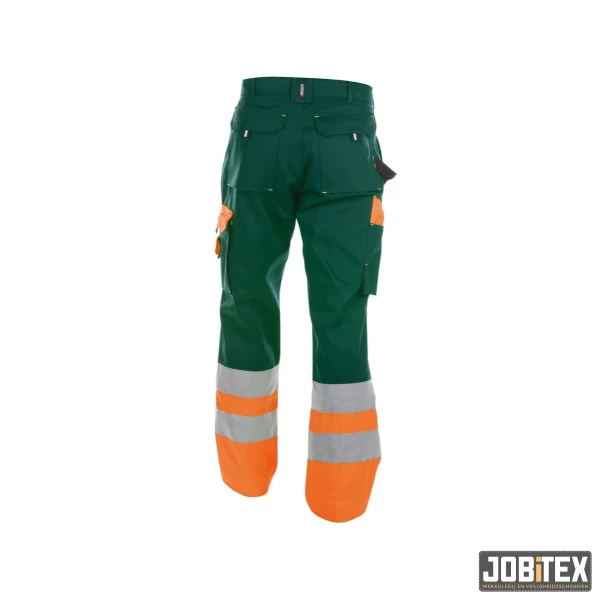 OMAHA High-Vis Werkbroek Groen/Oranje