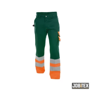 OMAHA High-Vis Werkbroek PLUS Groen/Oranje