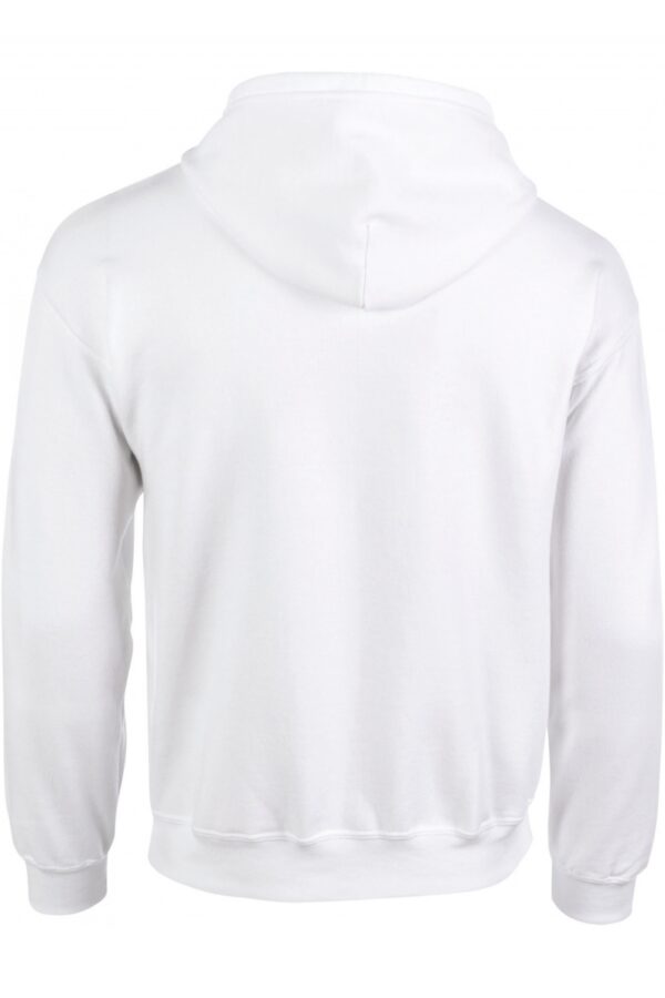 Heavy Blend Adult Full Zip Hooded Sweatshirt White