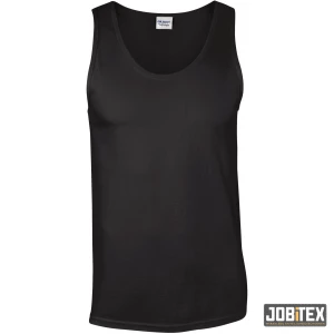 Softstyle Euro Fit Adult Tank Top Black