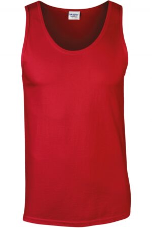 Softstyle Euro Fit Adult Tank Top Red