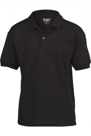 Dryblend Classic Fit Youth Jersey Polo Black