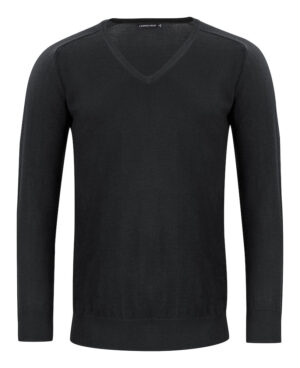 Merino V Sweater Zwart