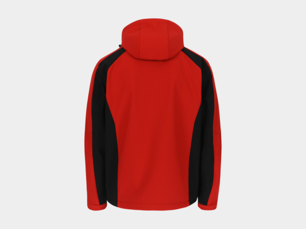 Trystan softshell vest Rood/Zwart