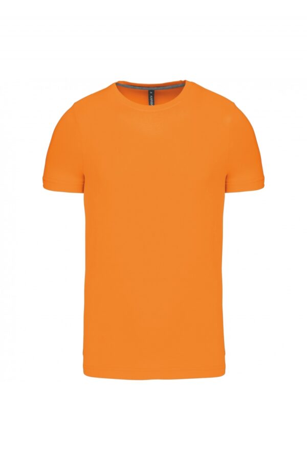 T-shirt ronde hals korte mouwen Orange