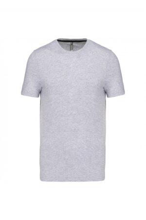 T-shirt ronde hals korte mouwen Oxford Grey