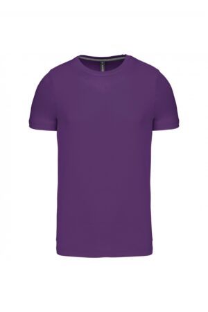T-shirt ronde hals korte mouwen Purple