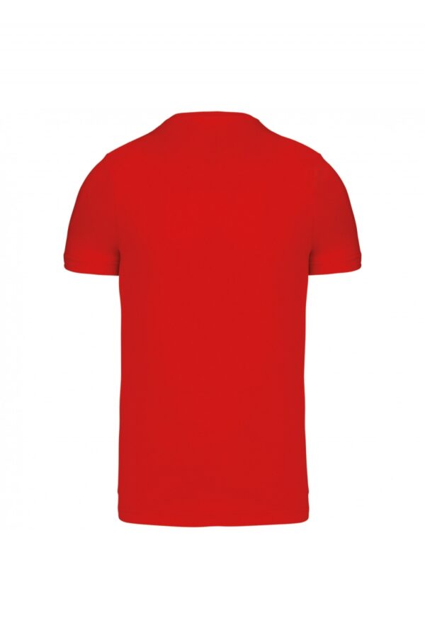 T-shirt ronde hals korte mouwen Red
