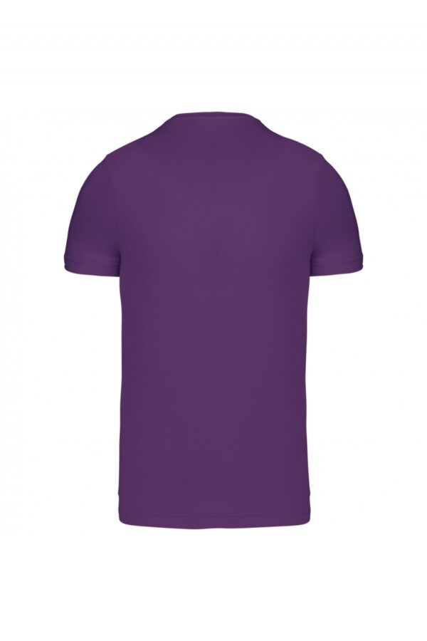 T-shirt V-hals korte mouwen Purple
