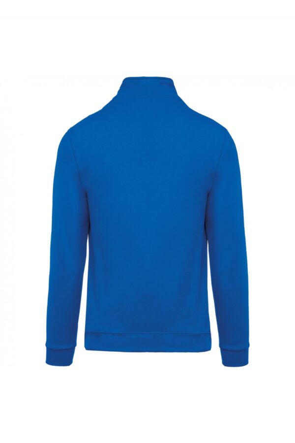 Sweater met ritshals Light Royal Blue