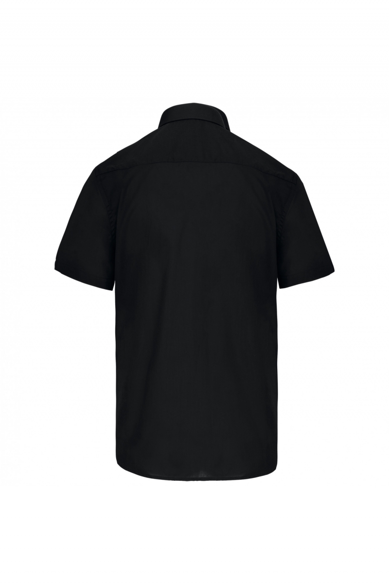 Ace - Heren overhemd korte mouwen Black