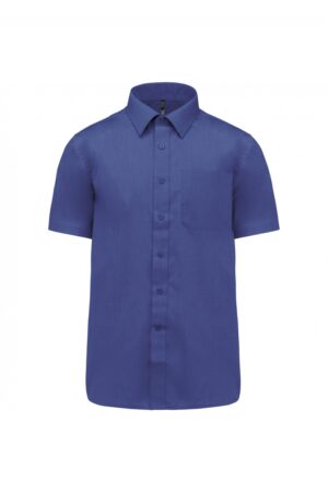 Ace - Heren overhemd korte mouwen Cobalt Blue