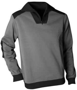 Arizona Fleece Sweater Grijs/Zwart