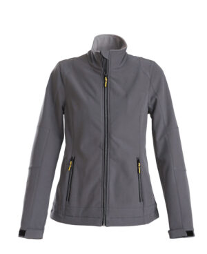 TRIAL LADY SOFTSHELL JACKET staalgrijs