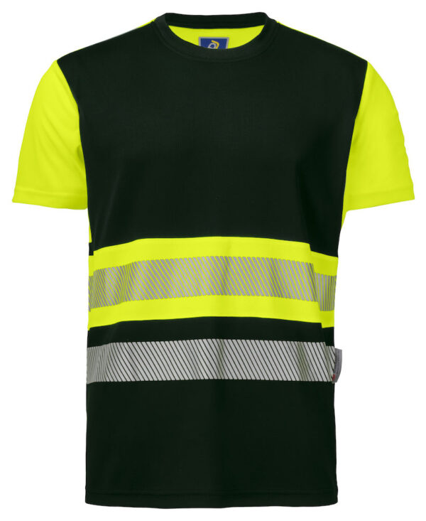 HI-VIZ T-shirt Klasse 1 Yellow/Black