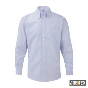 Mens' Long Sleeve Easy Care Oxford Shirt Oxford Blue