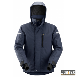 1102 Waterproof isolerende jas Donker Blauw