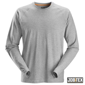 AW T-shirt LS Gemeleerd grijs (OUT) 2496 vervanger