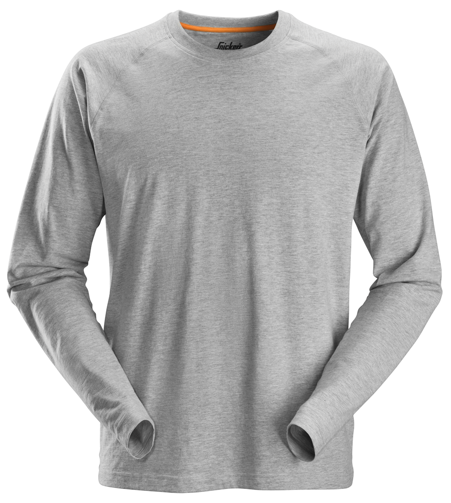 AW T-shirt LS Gemeleerd grijs (OUT) 2496 vervanger