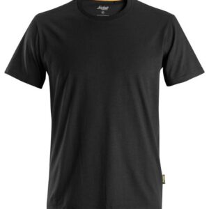 2526 T-shirt Biologisch Katoen Zwart