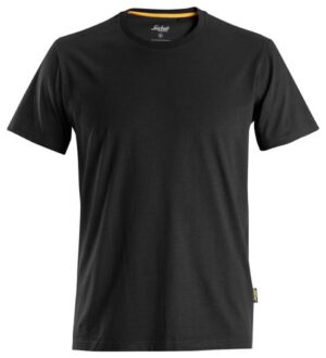 2526 T-shirt Biologisch Katoen Zwart