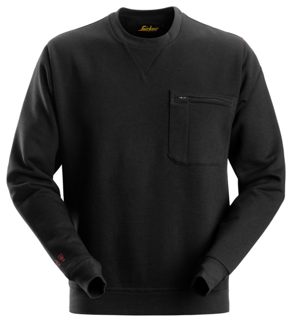 2861 Vlamvertragend Sweatshirt Zwart