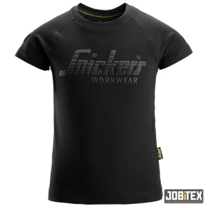 Junior Logo T-Shirt Zwart