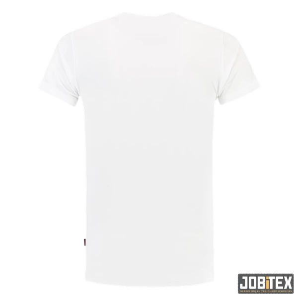 T-Shirt Cooldry Bamboe Fitted White