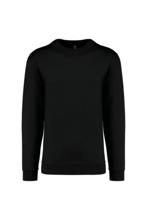 K474 Sweater Ronde Hals Zwart