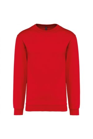 K474 Sweater Ronde Hals Rood