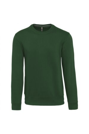 K488 Sweater Ronde Hals Forest Green