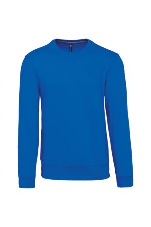 K488 Sweater Ronde Hals Light Royal Blue