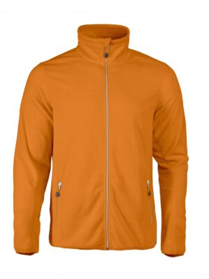 Printer Twohand Fleece Jacket Oranje