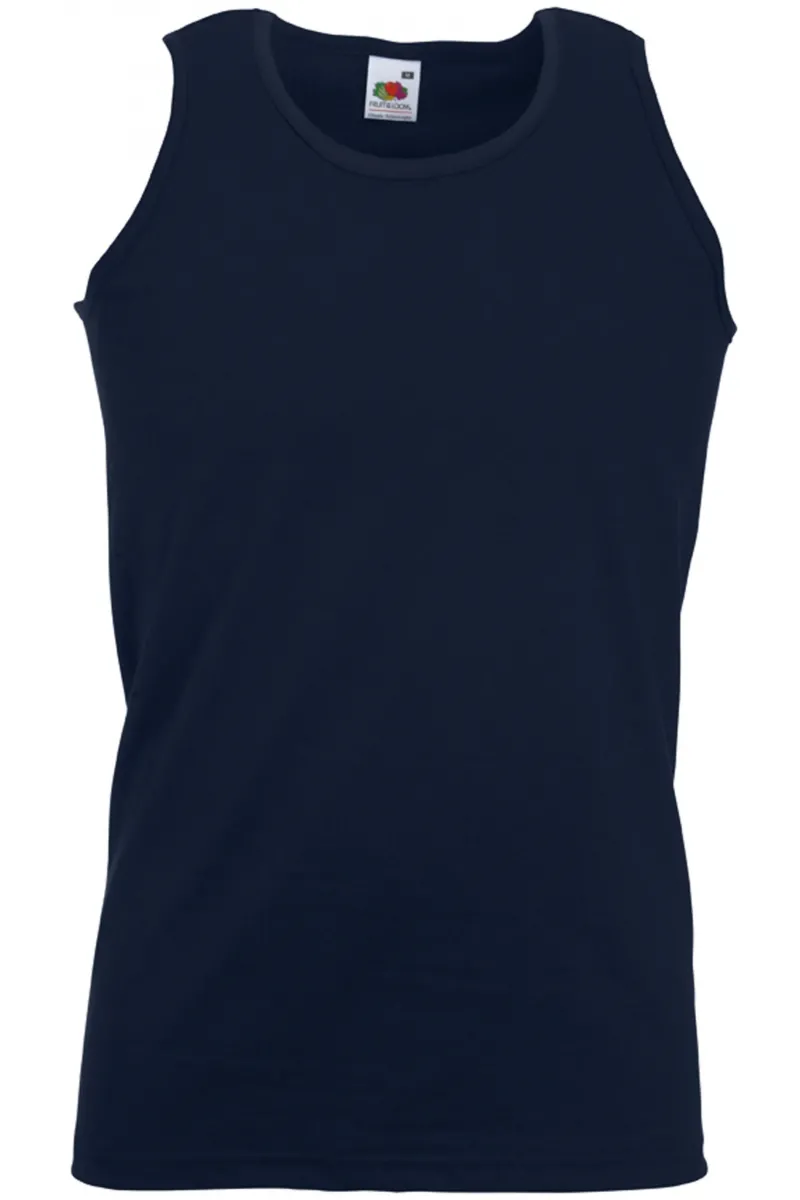 SC294 Valueweight Athletic Vest Deep Navy