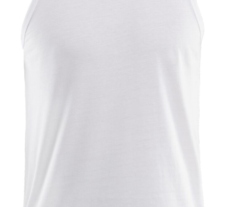3511 Mouwloos Onderhemd Wit