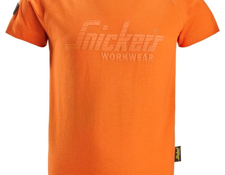 7514 Junior Logo T-Shirt Oranje