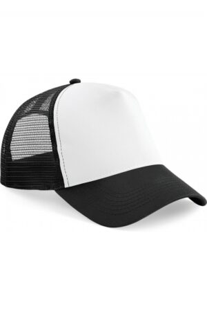 B640 Snapback Truckerpet Zwart/Wit