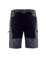 1449 Service Werkshort met Stretch Grijs/Zwart