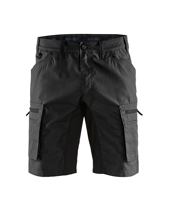 1449 Service Werkshort met Stretch Zwart