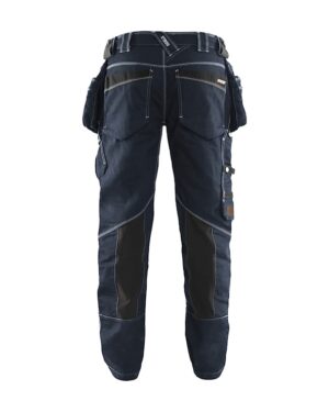 1990 Jeans Werkbroek met Stretch + Holsterzakken Marineblauw